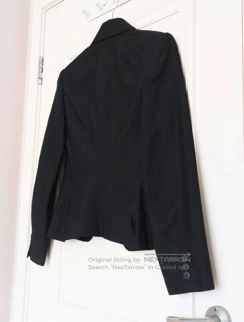 Junya Watanabe Junya Watanabe Black Silk Blazer Size US M / EU 48-50 / 2 - 7 Thumbnail