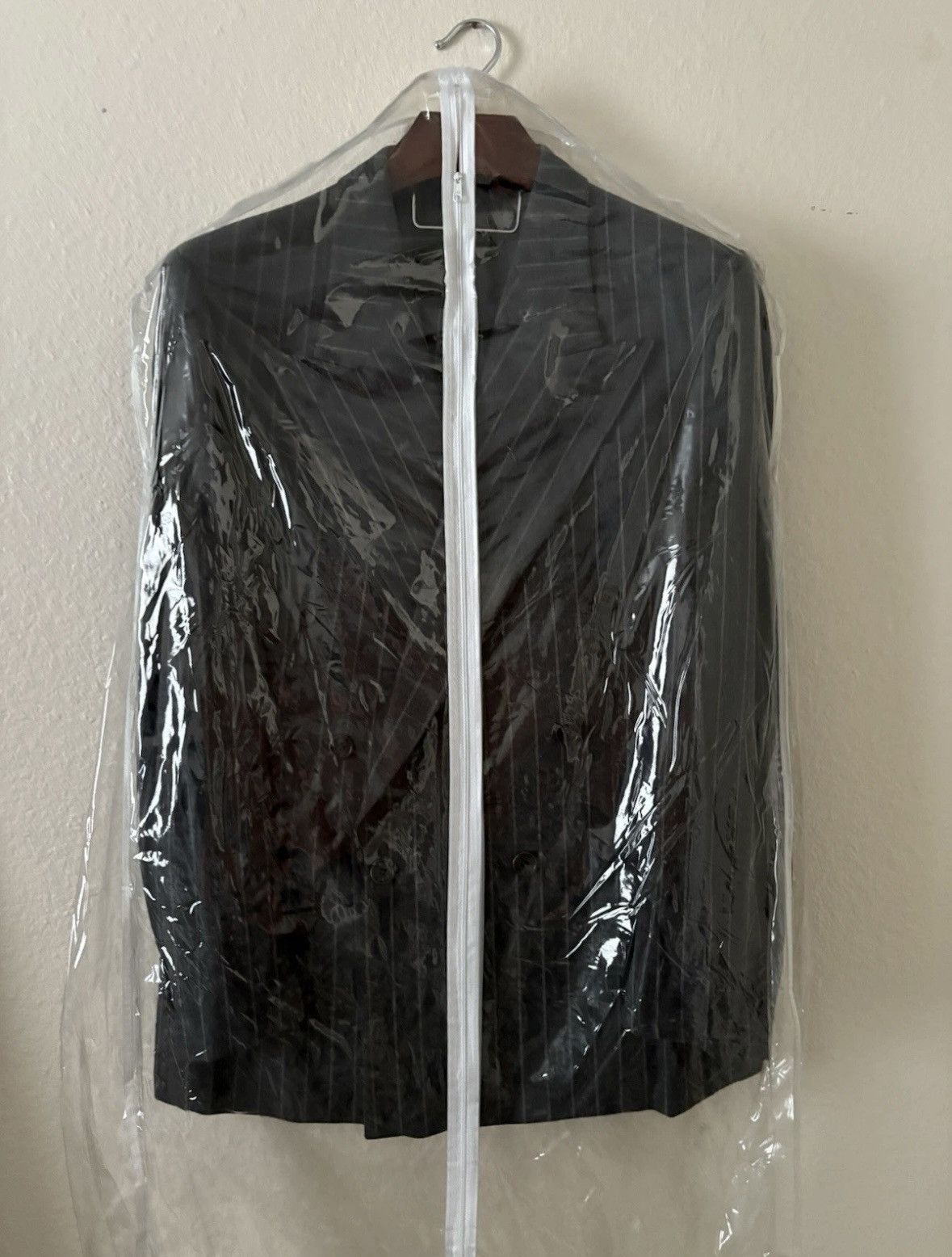 Giorgio Armani 2012 Giorgio Armani Black Label Suit Size 52 (42) Size 42R - 17 Thumbnail