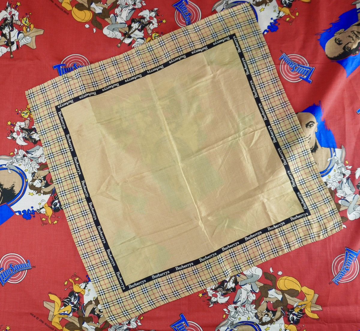 Burberry × Vintage Vintage Burberrys Handkerchief Bandana Luxury Size ONE SIZE - 2 Thumbnail