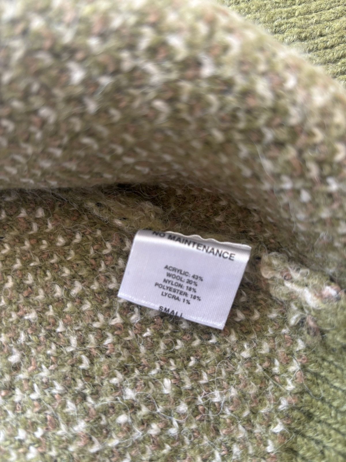 No Maintenance No Maintenance “Still” Shag Cardigan Earth Tone Size S Size US S / EU 44-46 / 1 - 8 Thumbnail