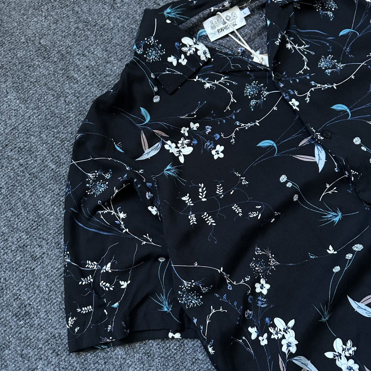 66 North VTG Mans Button Up Roadies of 66 Shirt Flowers Multi-logo Size US L / EU 52-54 / 3 - 5 Thumbnail