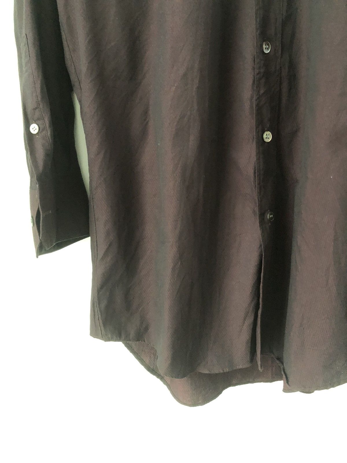 Gaultier Homme Objet Dark red shirt Size US M / EU 48-50 / 2 - 3 Thumbnail