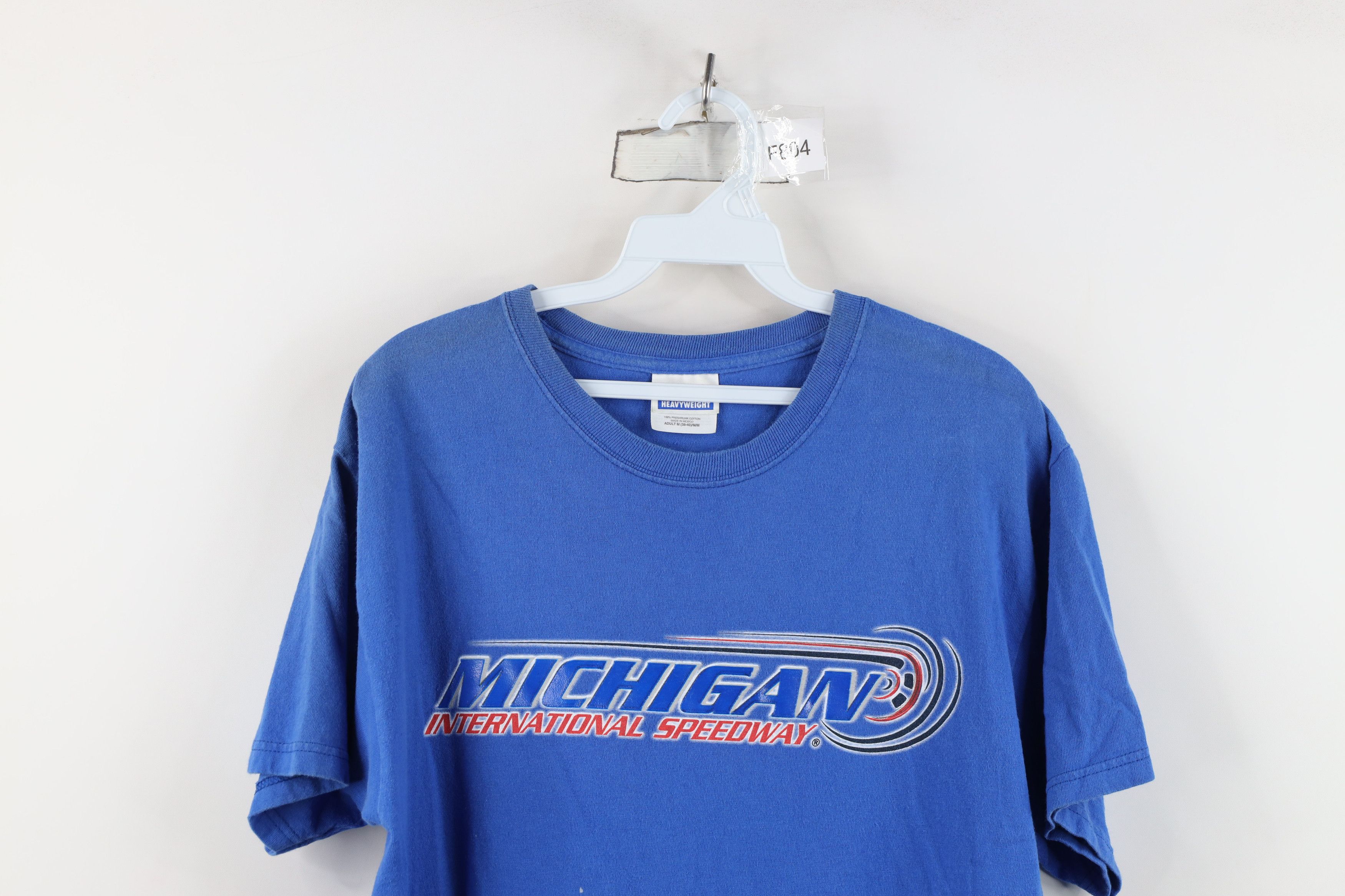 Vintage Vintage Y2K NASCAR Michigan International Speedway T-Shirt Size US M / EU 48-50 / 2 - 2 Thumbnail