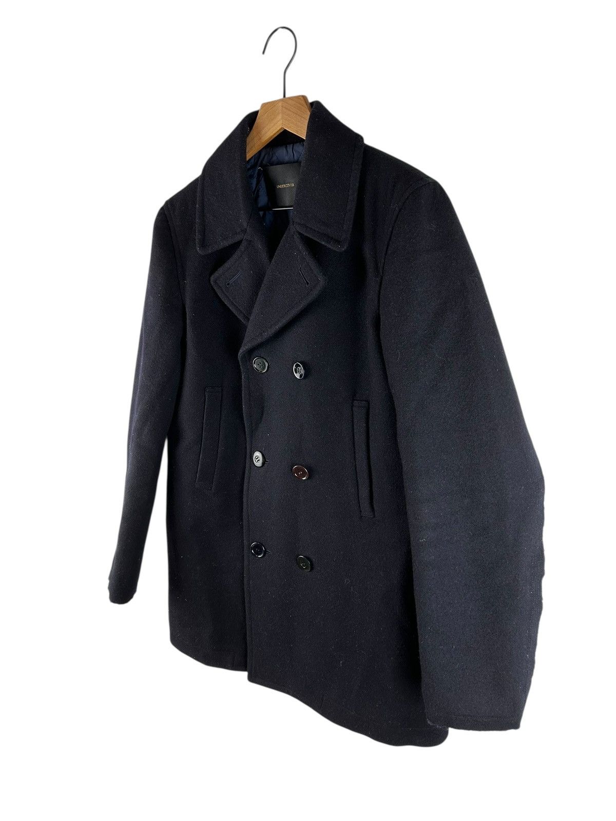 Undercover Undercover 15AW/NO BORDERS Era Melton P-Coat Jacket Size US M / EU 48-50 / 2 - 2 Thumbnail