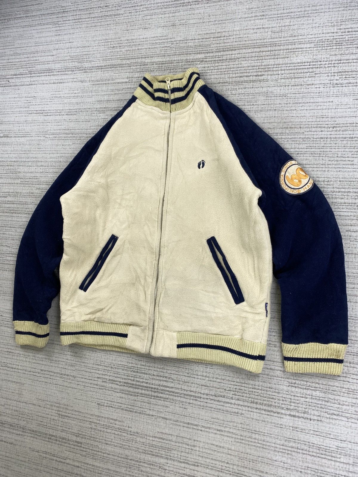 Hang Ten Vintage Hang Ten Embroidery Logo Varsity Jacket Size US M / EU 48-50 / 2 - 4 Thumbnail