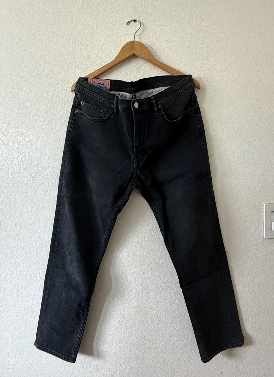 Acne Studios Acne Studios Stone Wash Grey Pants Size US 34 / EU 50 - 1 Thumbnail