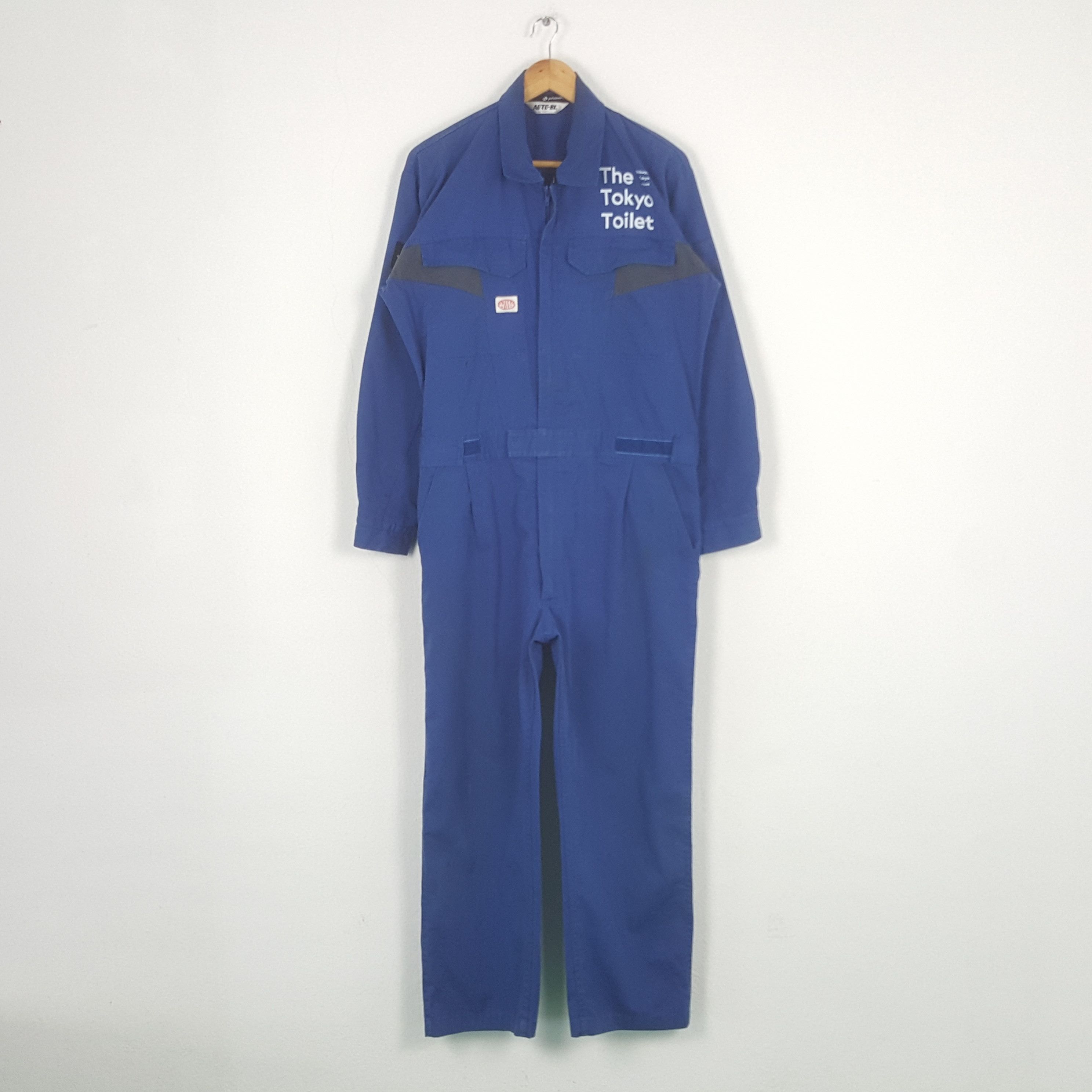 Japanese Brand Vintage The Tokyo Toilet Custom Coverall Jacket C298N20 Size US L / EU 52-54 / 3 - 4 Thumbnail