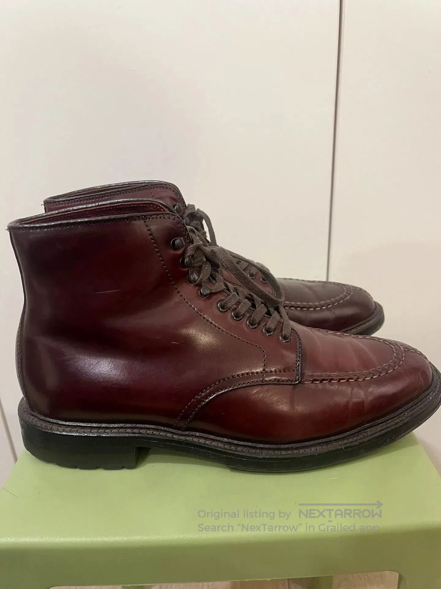 Alden Alden Shell Cordovan Tanker B Last. Size US 7 / EU 40 - 4 Thumbnail