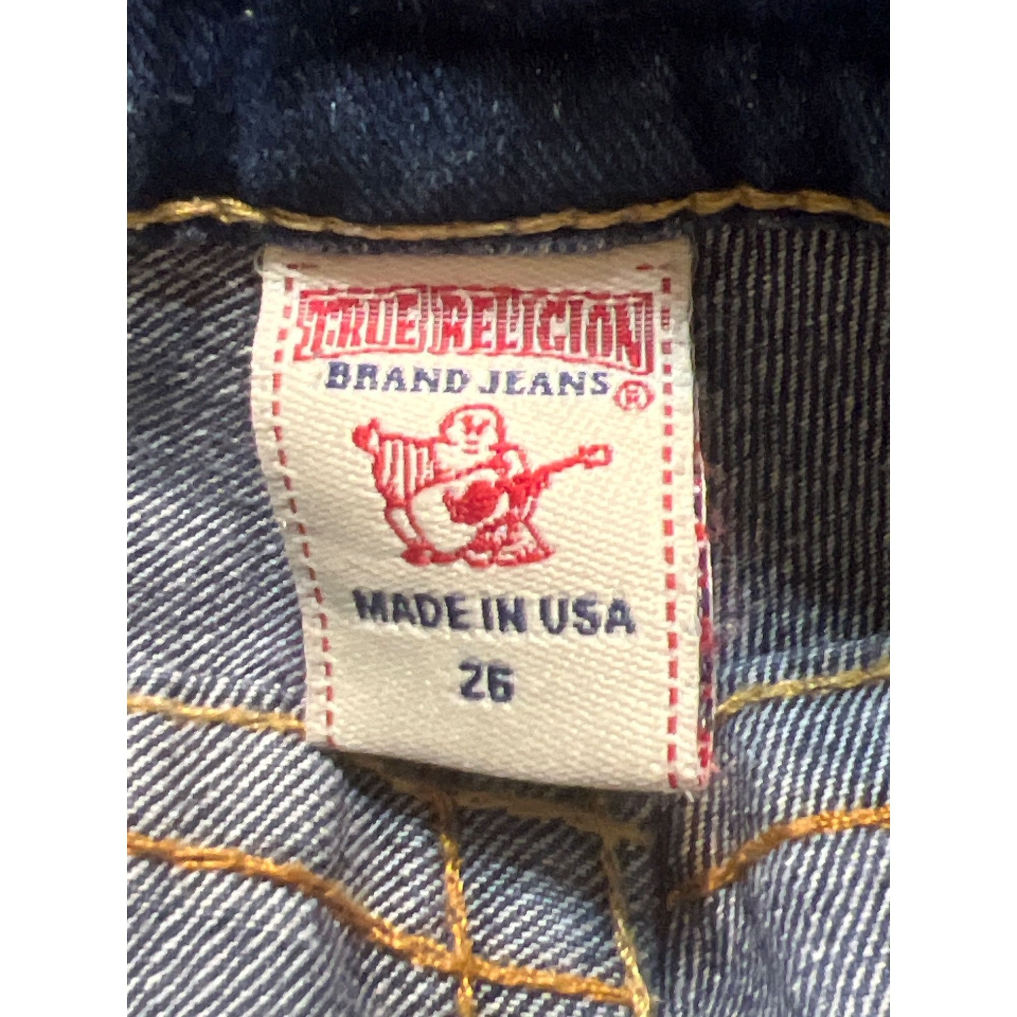 True Religion True Religion Womens Skinny Jeans Size 26 Dark Wash Cotton S Size 26" / US 2 / IT 38 - 5 Thumbnail