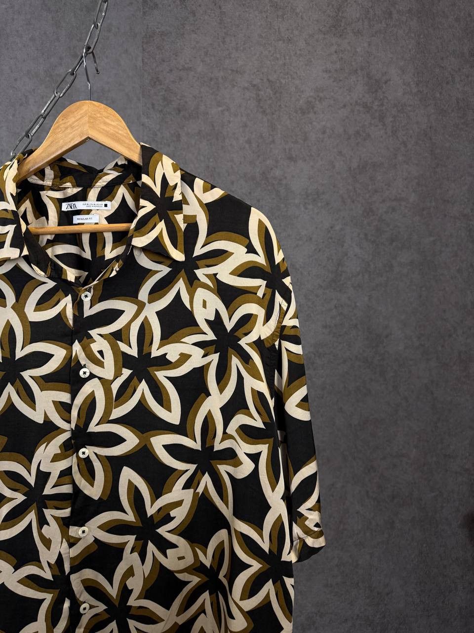 Zara Zara Man art crazy Hawaiian shirt Size US XL / EU 56 / 4 - 2 Thumbnail