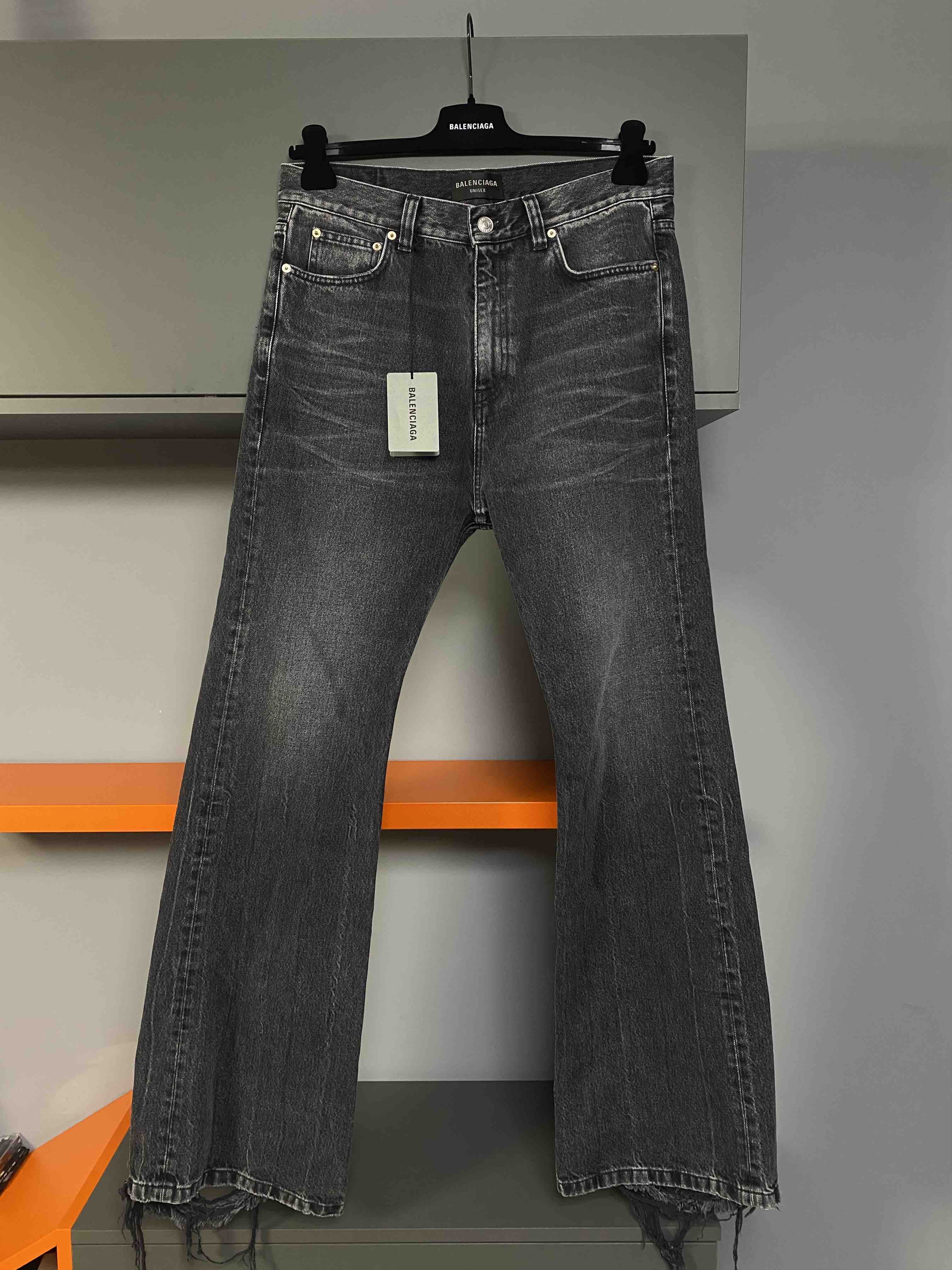 Balenciaga Balenciaga FALL22 “The Lost Tape” Mud Wash Flared Jeans 