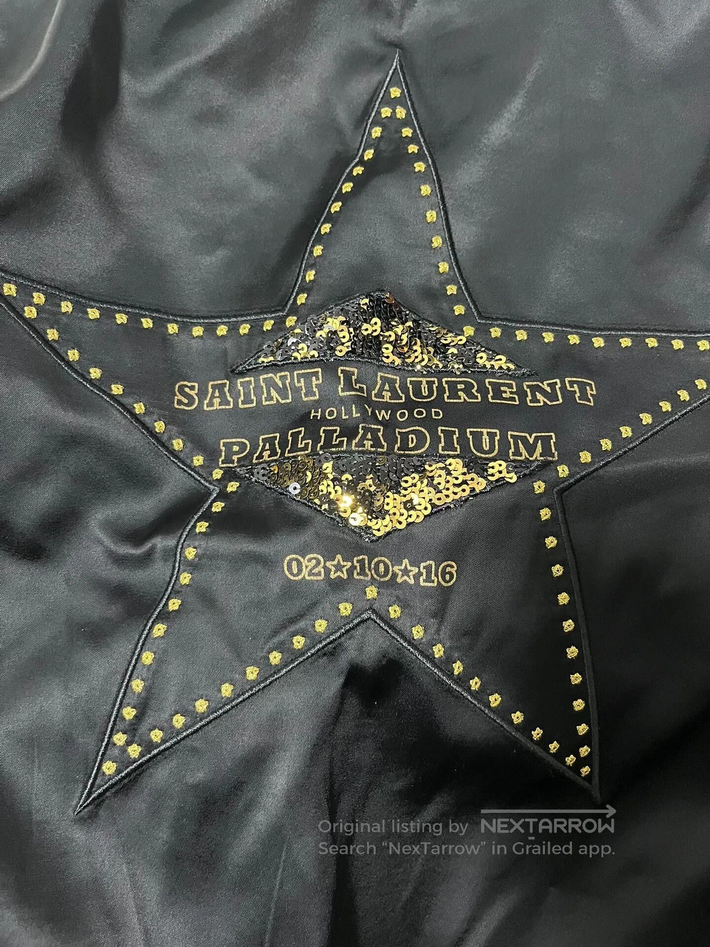 Yves Saint Laurent Saint Laurent YSL Hollywood Bomber Jacket. Size US M / EU 48-50 / 2 - 3 Thumbnail