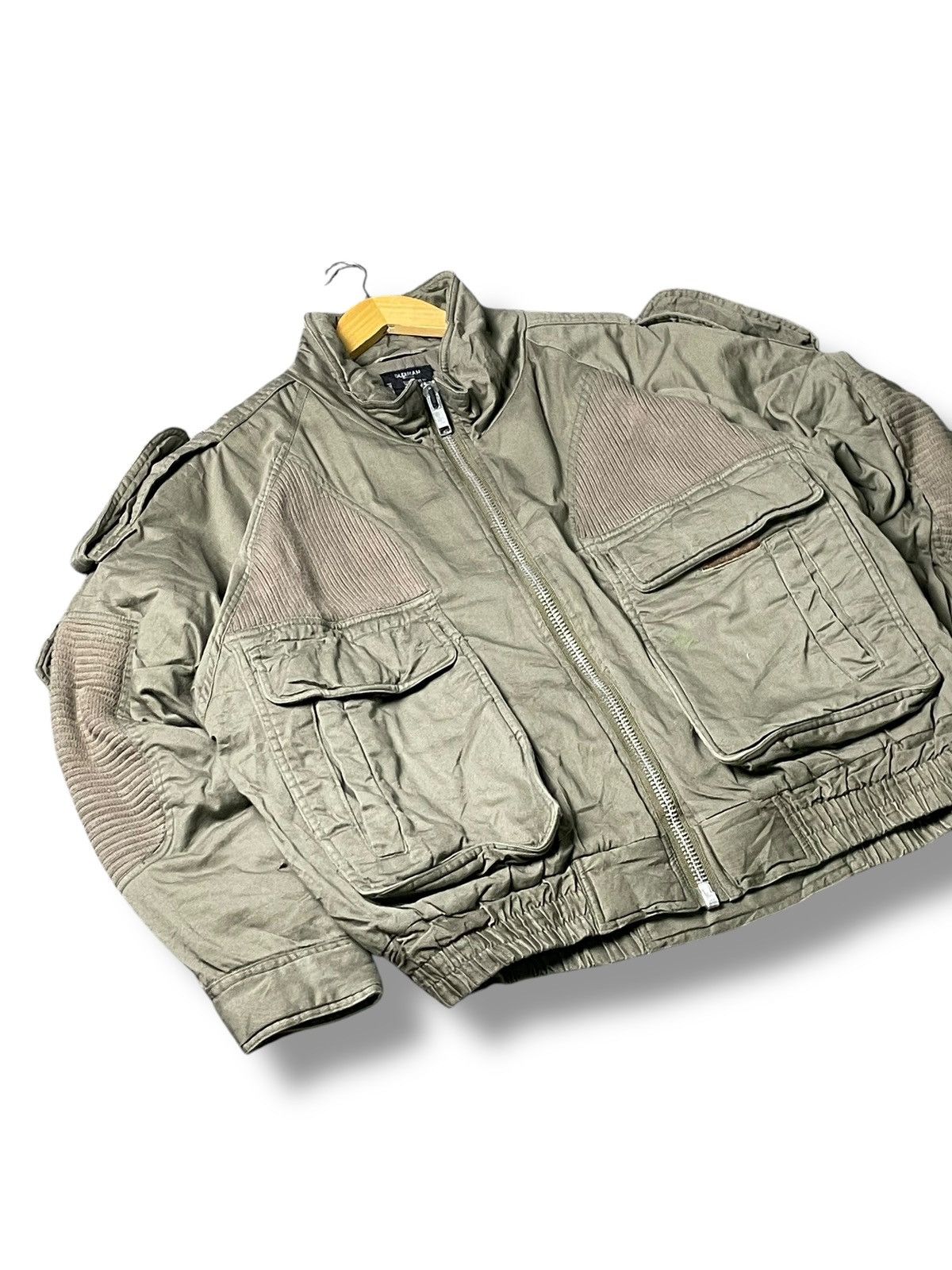 Japanese Brand Gleeman Double Pocket Casual Jacket (54) Size US L / EU 52-54 / 3 - 4 Thumbnail