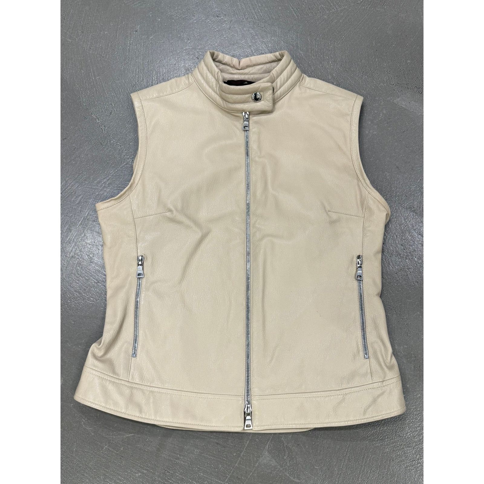 Prada A/W2000 Prada biker leather vest Size US S / EU 44-46 / 1 - 3 Thumbnail