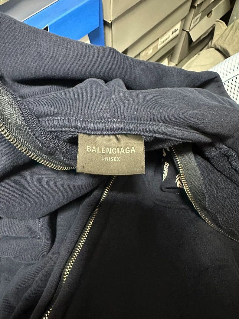 Balenciaga Balenciaga World Food Programme Collab Zip-Up Hooded Sweat Size US S / EU 44-46 / 1 - 9 Thumbnail