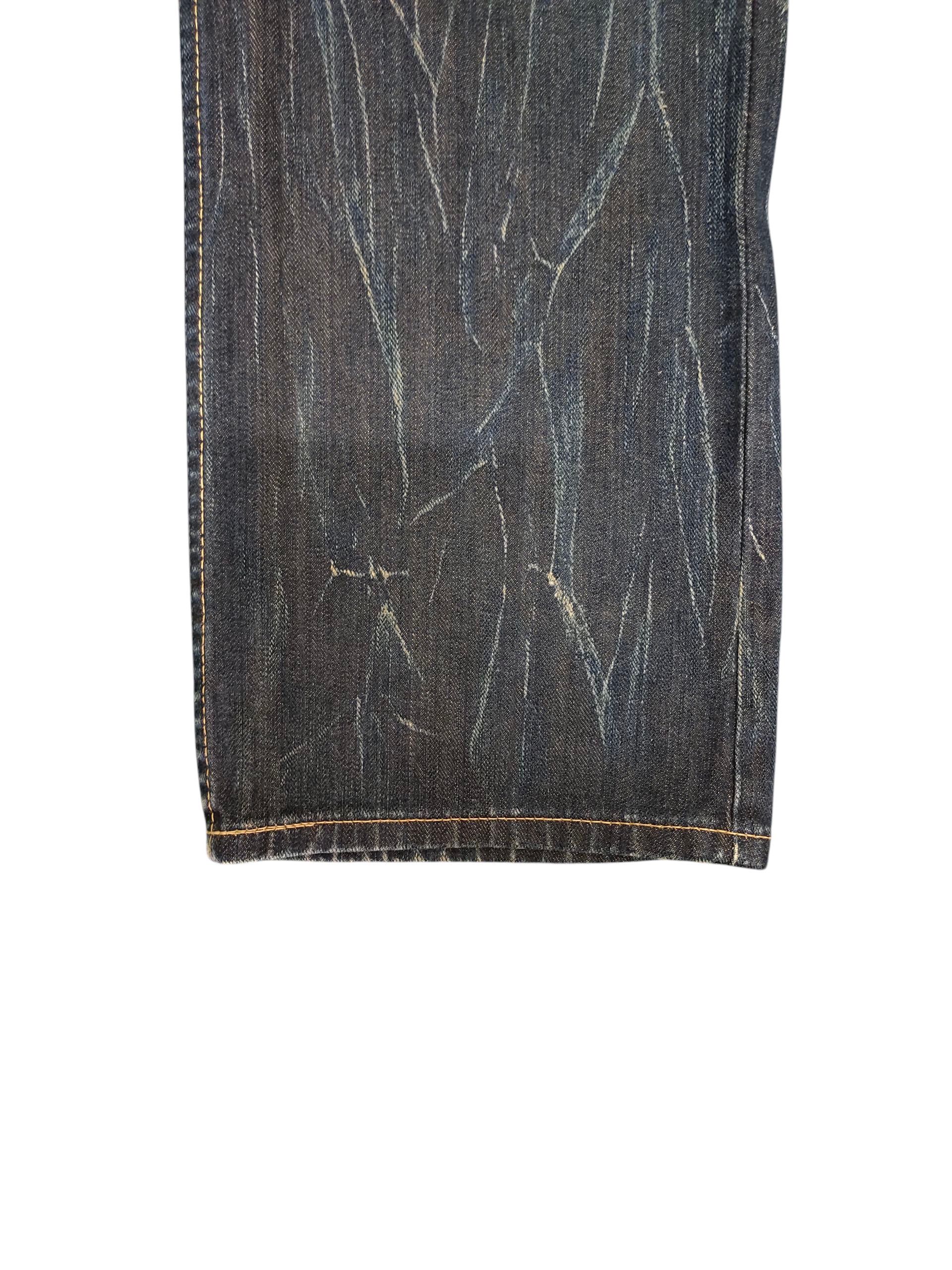 Undercover Vintage Wrangler Double Waist Jeans - Clawmark Whisker Denim Size US 30 / EU 46 - 5 Thumbnail