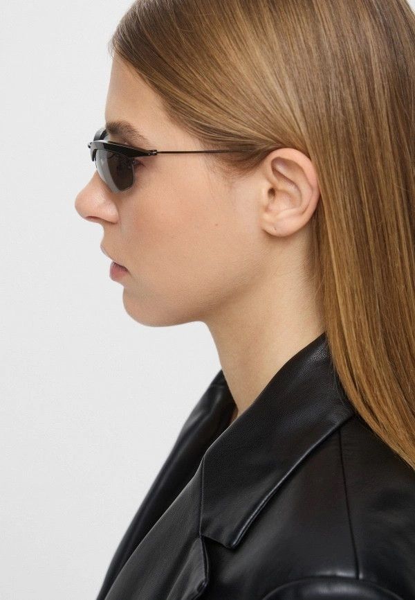 Prada Prada Women Sunglasses Rectangle PRB50S 1AB3C2 NEW AUTHENTIC Size ONE SIZE - 13 Thumbnail