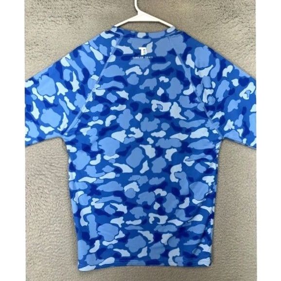 Southern Tide Southern Tide T3 Tide To Trail Shirt Mens Small Blue Camo Long Sleeve Activewear Shirt Size US S / EU 44-46 / 1 - 3 Thumbnail