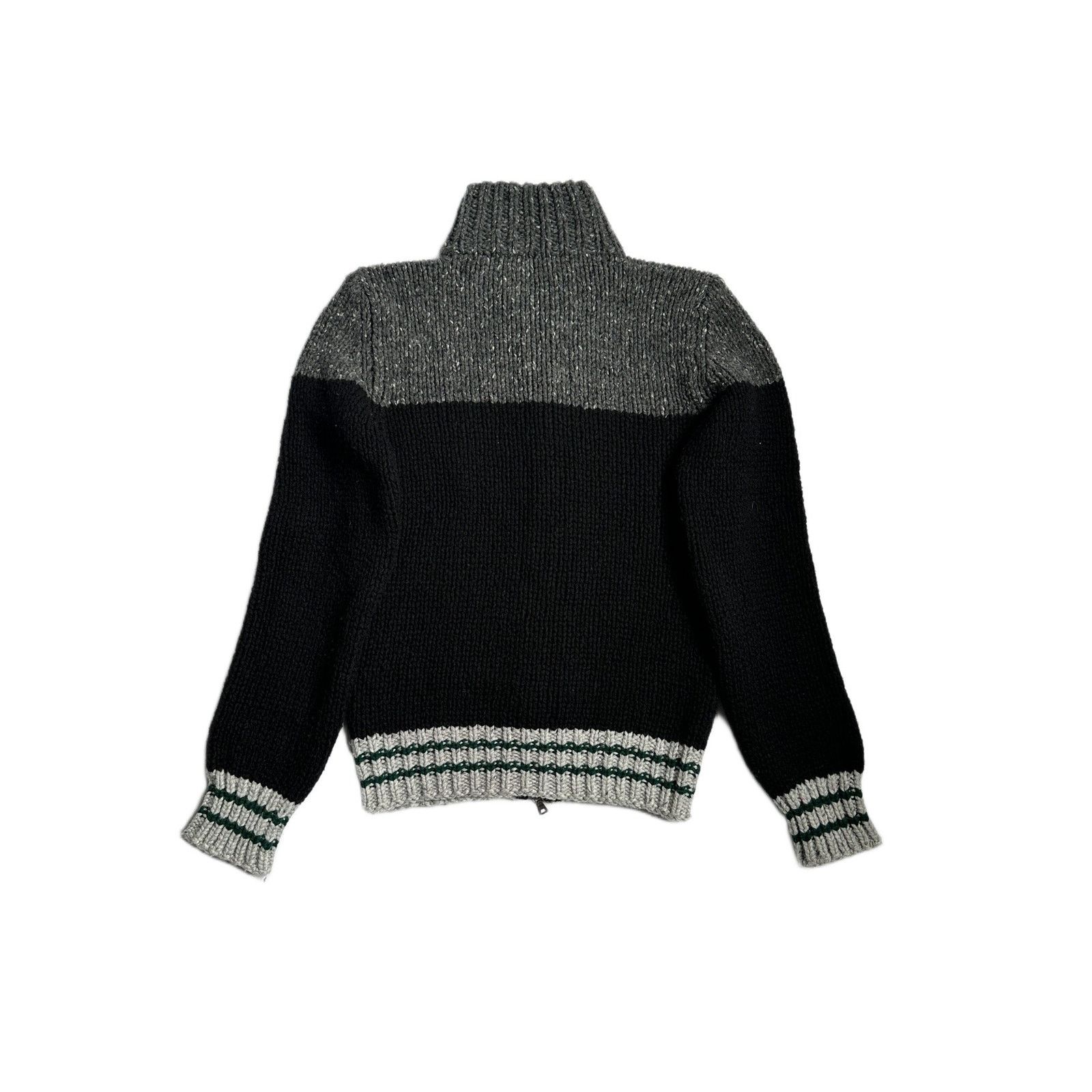 Prada Prada Sport Fair Isle Full Zip Wool Sweater Size US M / EU 48-50 / 2 - 3 Thumbnail