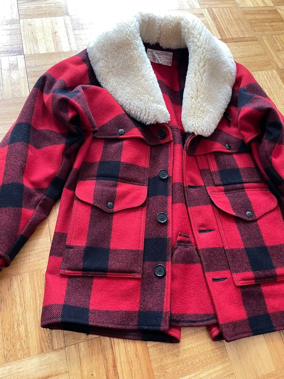 Filson Filson Mackinaw Packer Buffalo Plaid Wool Vintage Jacket Size US M / EU 48-50 / 2 - 6 Thumbnail
