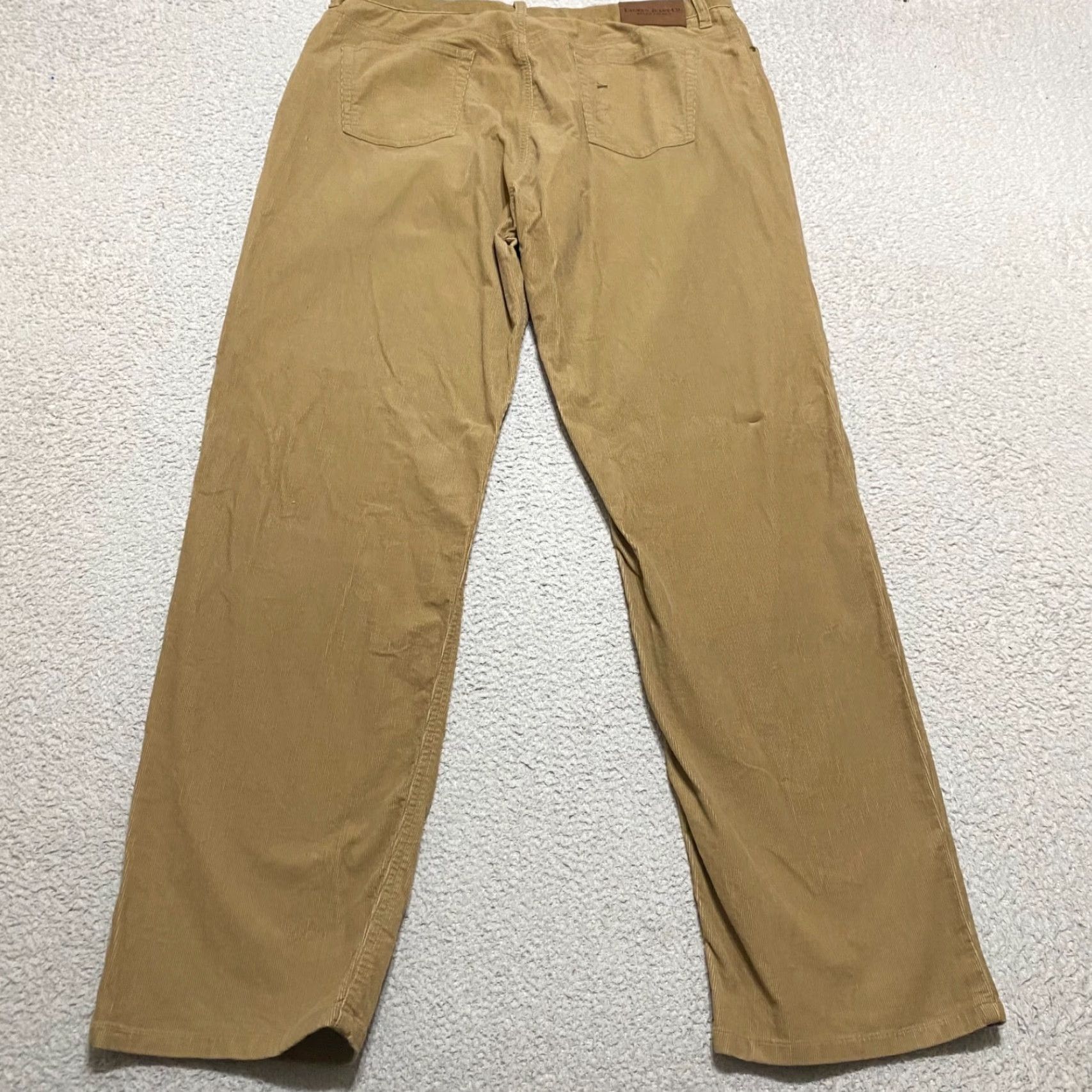 Ralph Lauren Ralph Lauren Jeans Co Womens Pants 16 Brown Corduroy High Rise Straight Casual Winter Fall Spring Mens Womens Girls? Size 38" / US 16 / IT 52 - 2 Thumbnail
