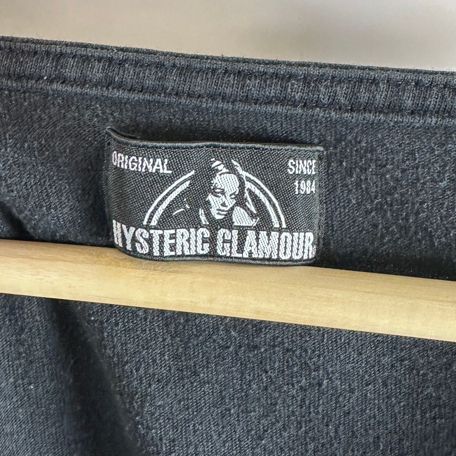 Hysteric Glamour Shout Out Loud Black Pocket Tee Size M / US 6-8 / IT 42-44 - 3 Thumbnail