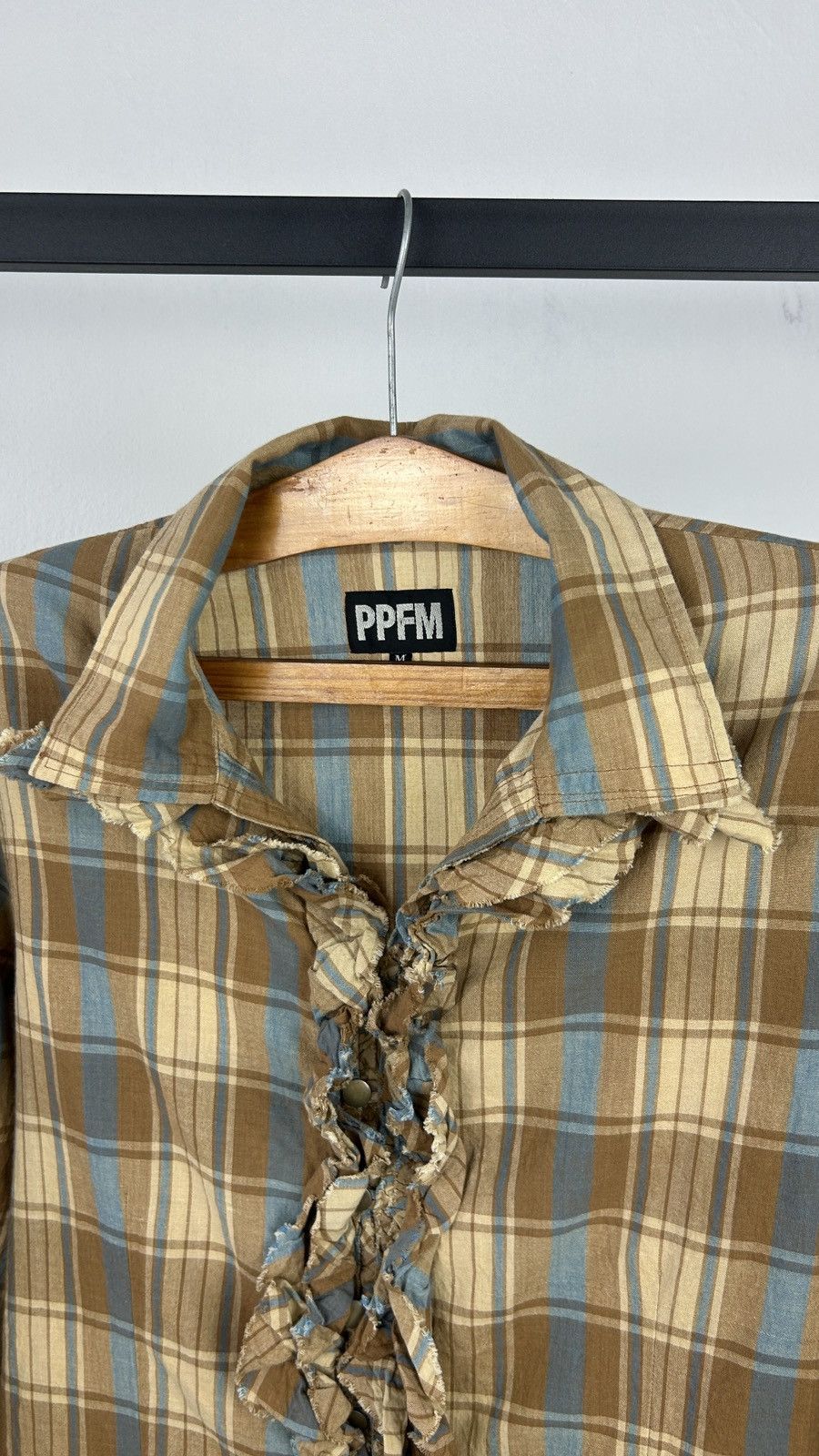 Japanese Brand × Vintage PPFM - Laced Blouse Size M / US 6-8 / IT 42-44 - 11 Thumbnail