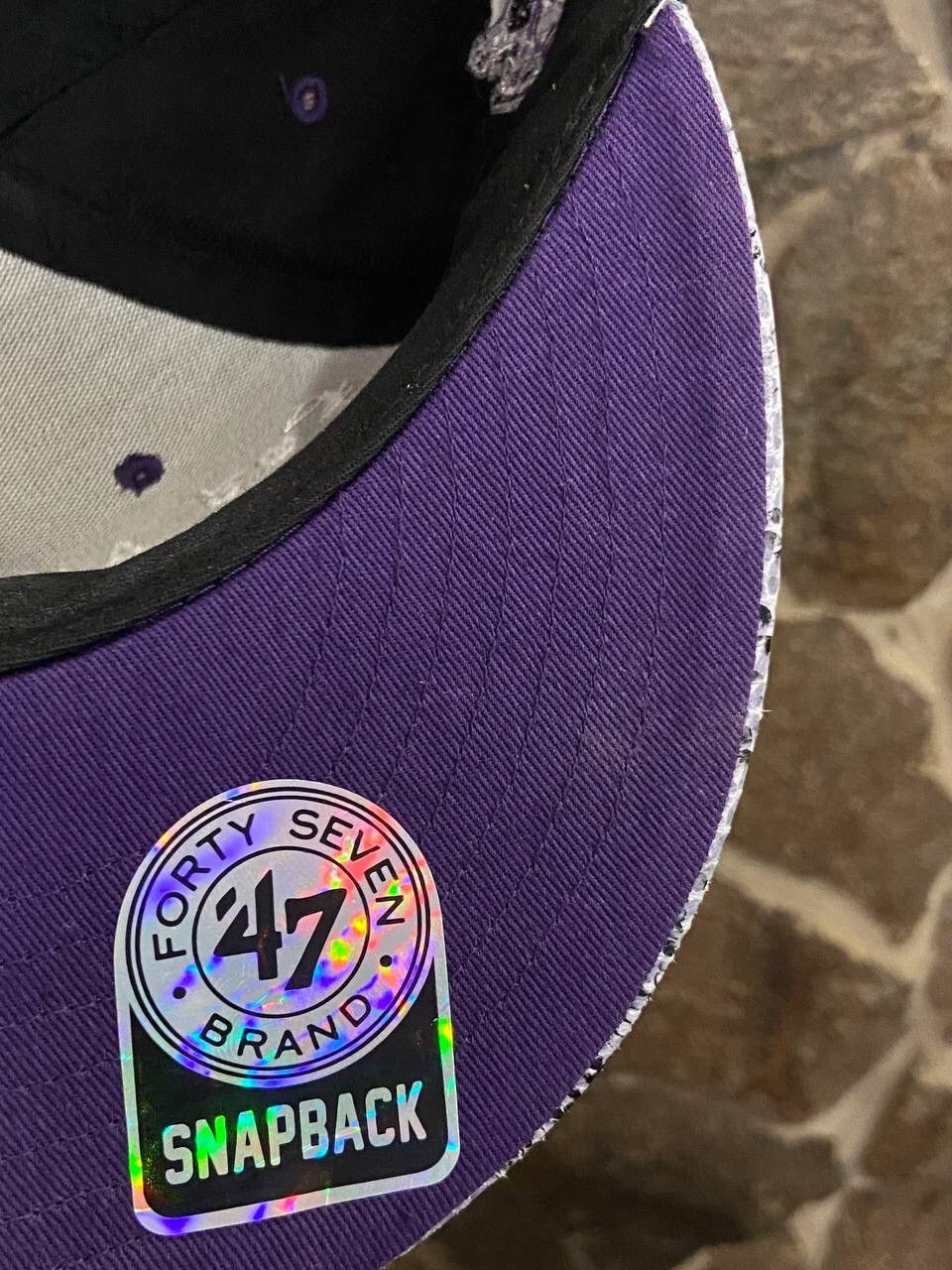 NFL × NHL Low Angeles Kings Big Logo 5 Panel Hat Size ONE SIZE - 6 Thumbnail