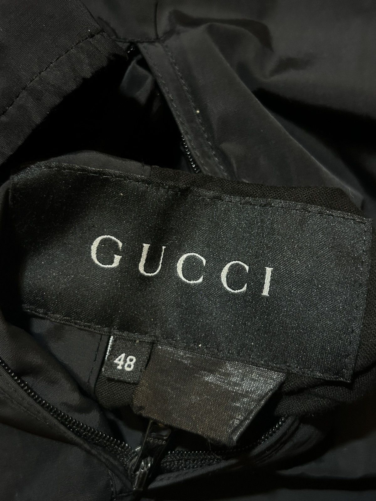 Gucci Gucci Technical Windbreaker Jacket Opium Style Total Black Size US L / EU 52-54 / 3 - 4 Thumbnail