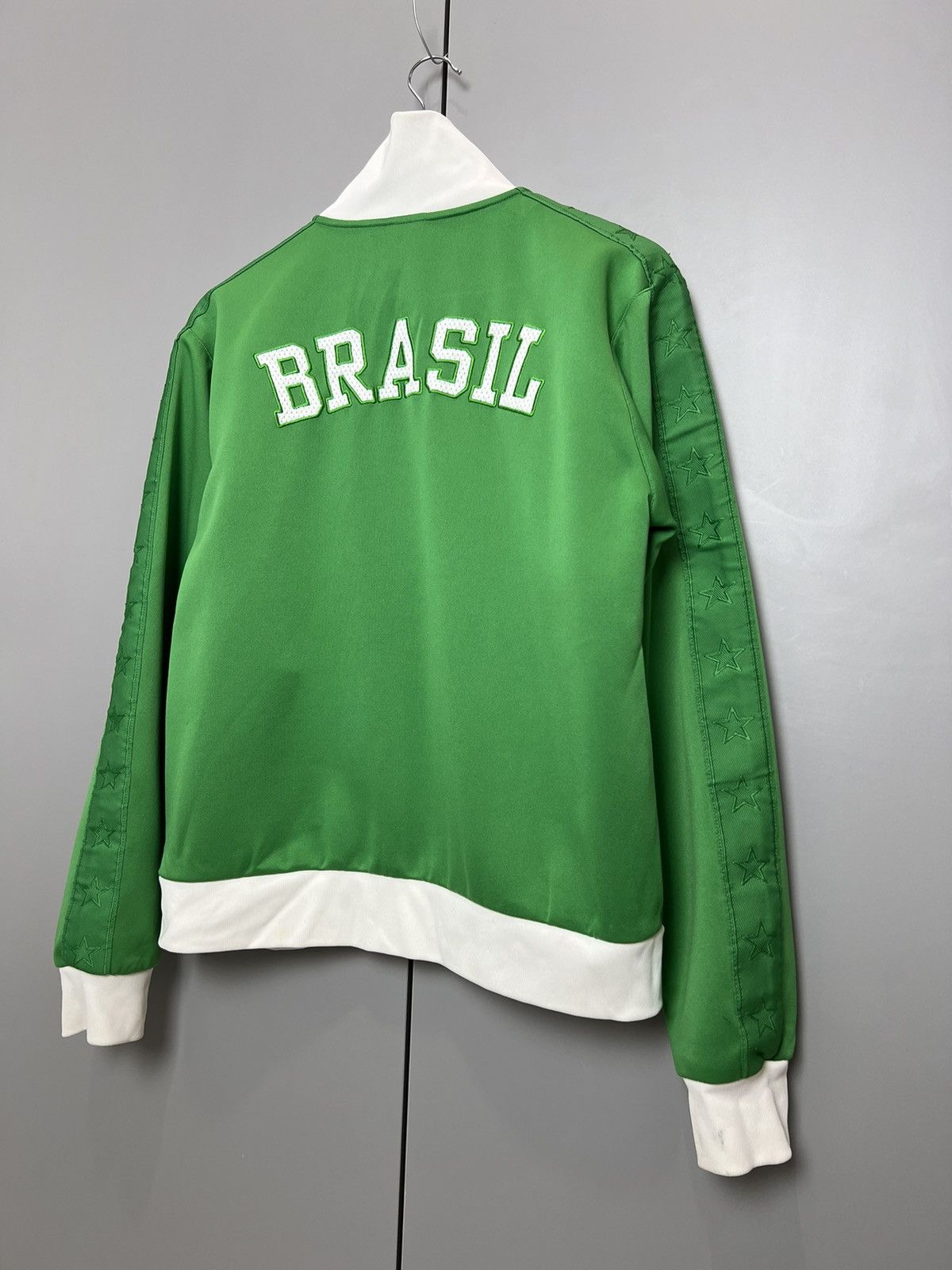 Nike Vintage Nike Brazil TrackJacket Olympic 2005 National Team Size US L / EU 52-54 / 3 - 13 Thumbnail
