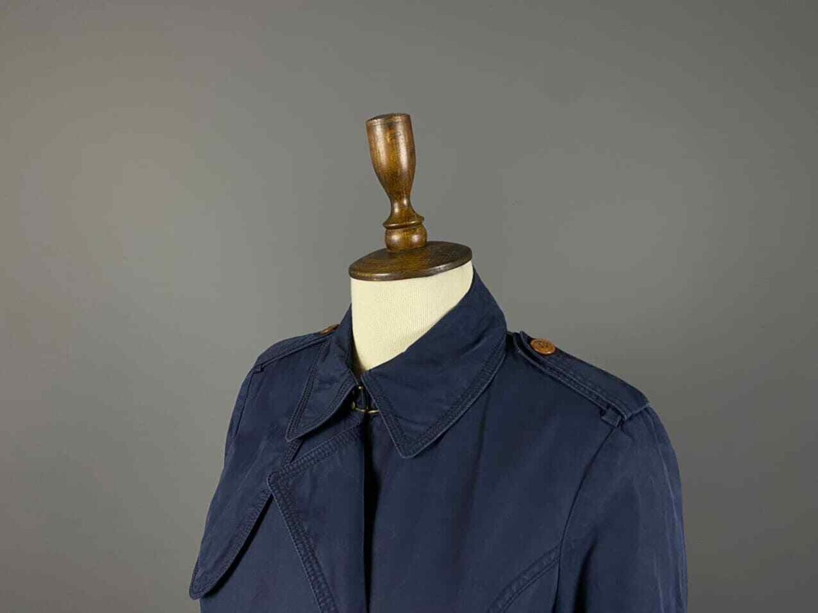 G-Star Ladies RawBy G-Star Blue Double Breasted Coat Size M Size M / US 6-8 / IT 42-44 - 2 Thumbnail