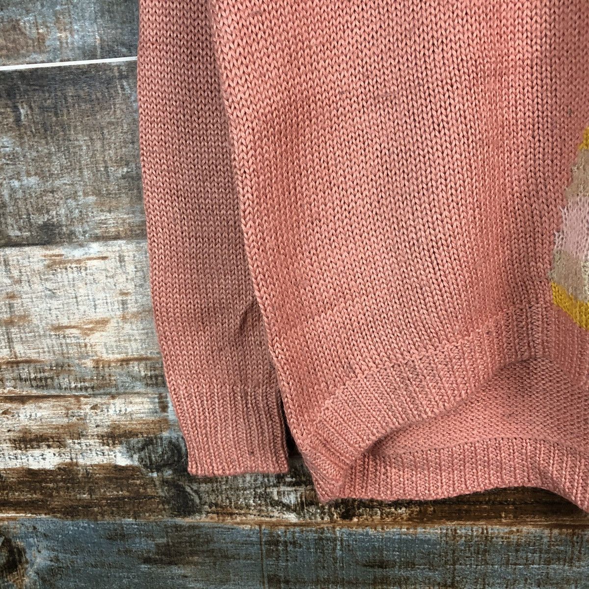 Homespun Knitwear × Japanese Brand × Vintage Cara cat vintage Pink Knitwear #A1265 Size M / US 6-8 / IT 42-44 - 8 Thumbnail