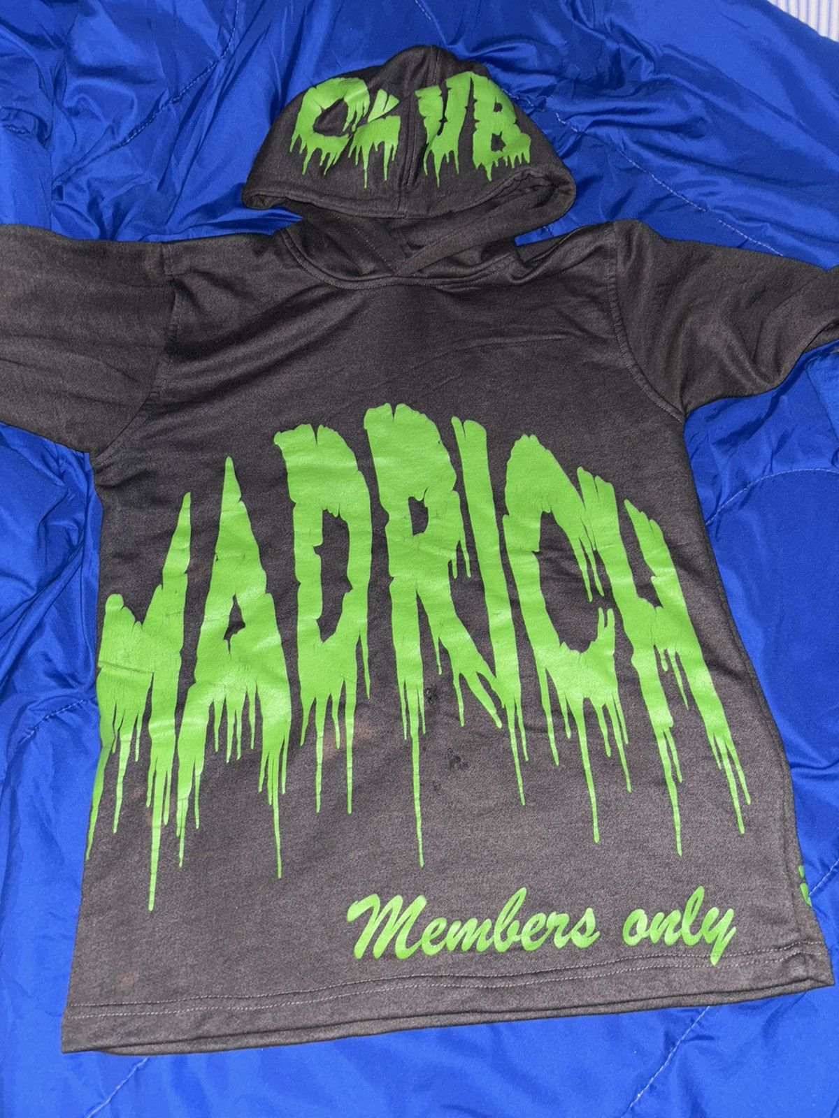 Other × Vintage Grey and green Mad rich hoodie Size US XS / EU 42 / 0 - 1 Thumbnail