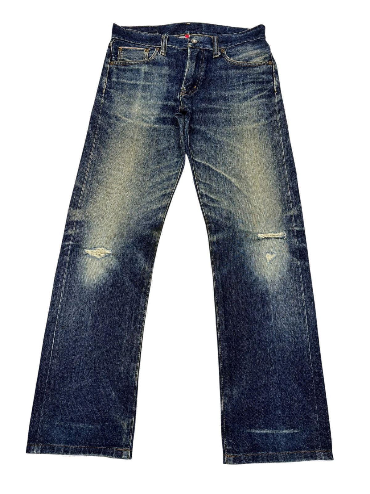 Undercover × Uniqlo Vintage S-002 Selvedge Jeans Uniqlo Selvedge Denim Jeans Size US 32 / EU 48 - 7 Thumbnail