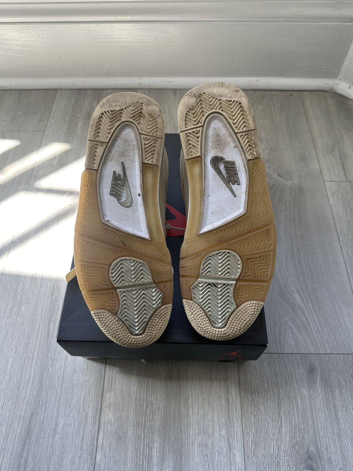 Jordan Brand Off White Air Jordan 4 Size US 8 / EU 41 - 5 Thumbnail