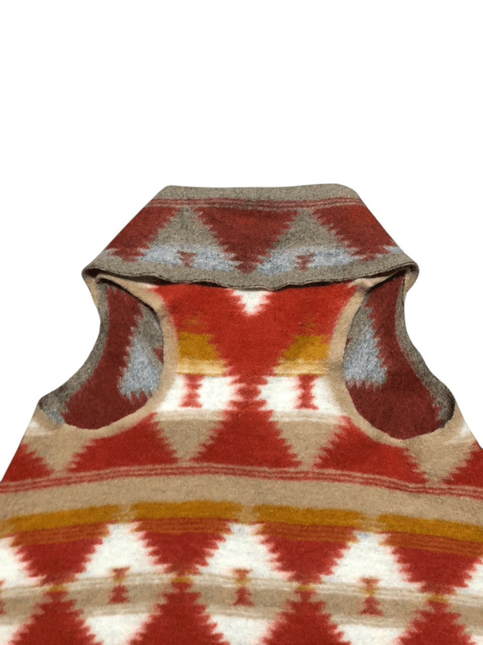 Native Vintage Mac & Co Navajo Buttonless Knitted Fabric (Italy) Size M / US 6-8 / IT 42-44 - 7 Thumbnail