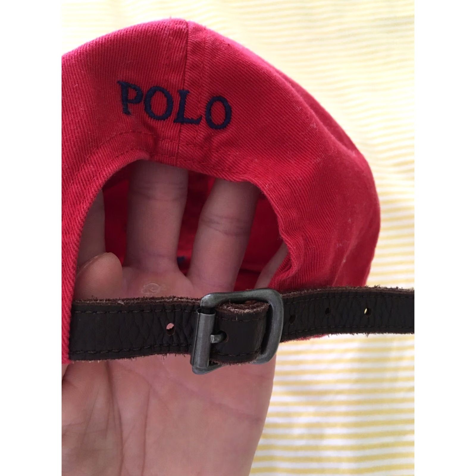 Polo Ralph Lauren VINTAGE Polo Ralph Lauren Baseball Cap Red Season 2009 Adjustable Men Cap Size US M / EU 48-50 / 2 - 5 Thumbnail