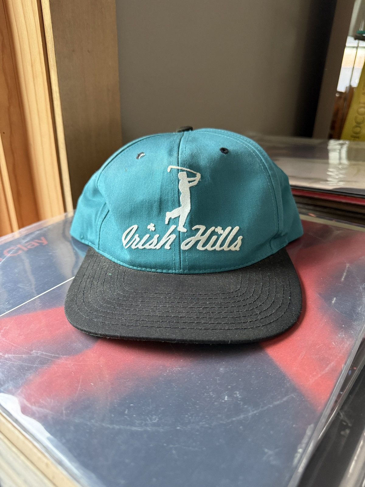 Vintage Vintage Irish Hills Golf Club Snapback Hat Size ONE SIZE - 1 Thumbnail