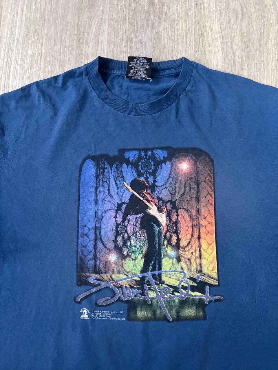 Jimi Hendrix × Vintage Vintage Jimmy Hendrix Zion T shirt 2002 rare Size US XL / EU 56 / 4 - 2 Thumbnail