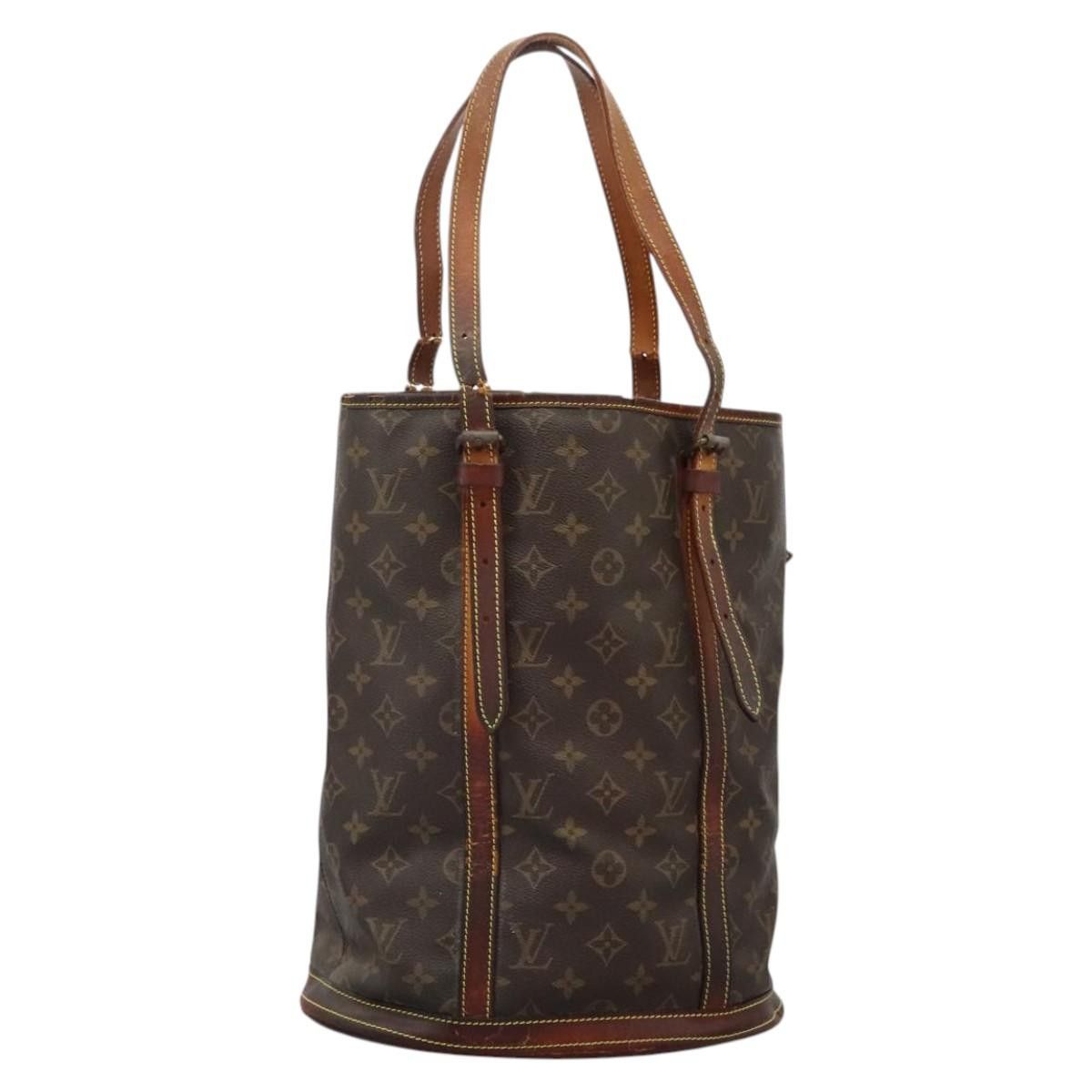 Louis Vuitton Monogram Bucket Gm Shoulder Bag Vintage M42236 Lv Auth 115614, Women's