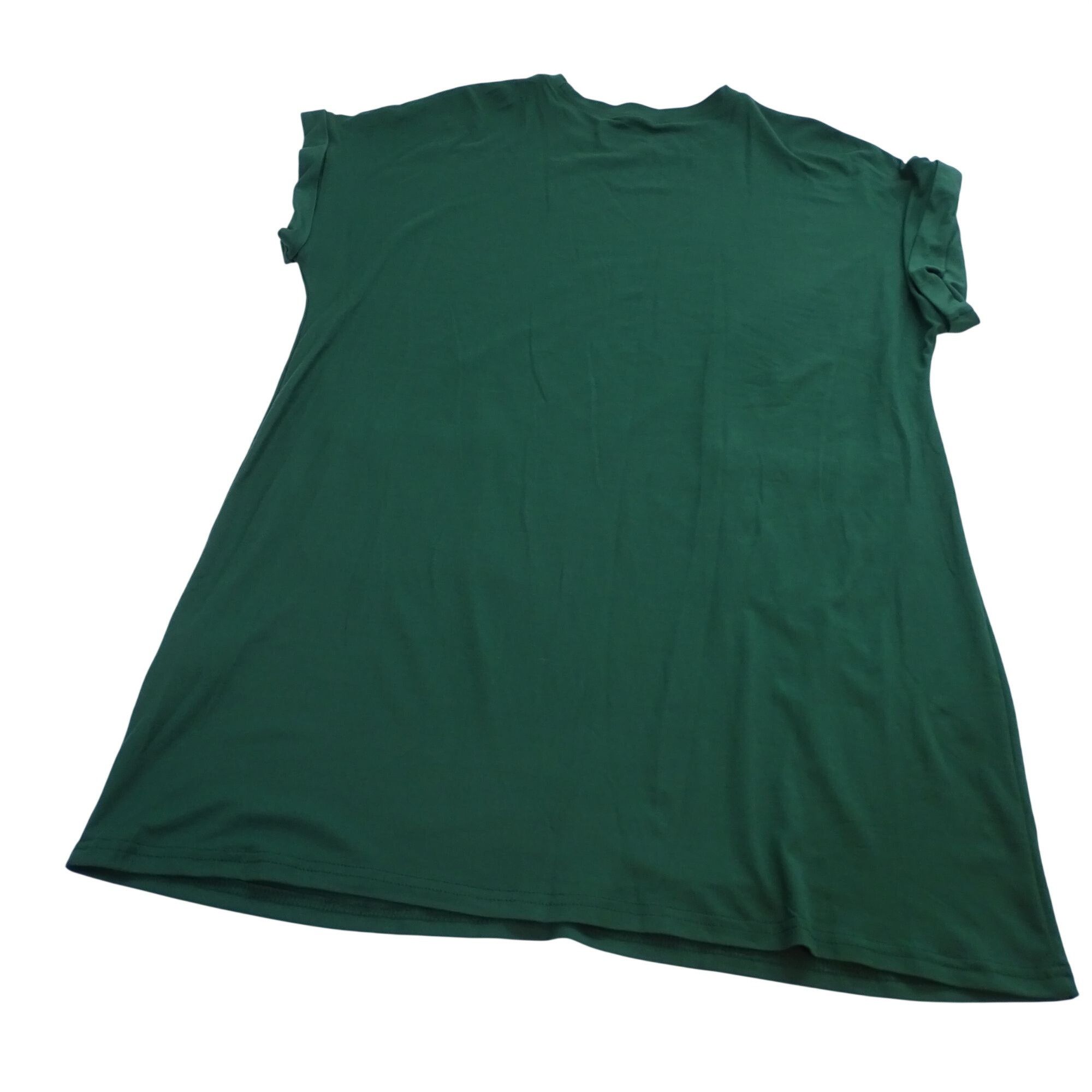 Shein Shein Green Short Sleeve Casual T-Shirt Dress Pockets Size M Size M / US 6-8 / IT 42-44 - 4 Thumbnail