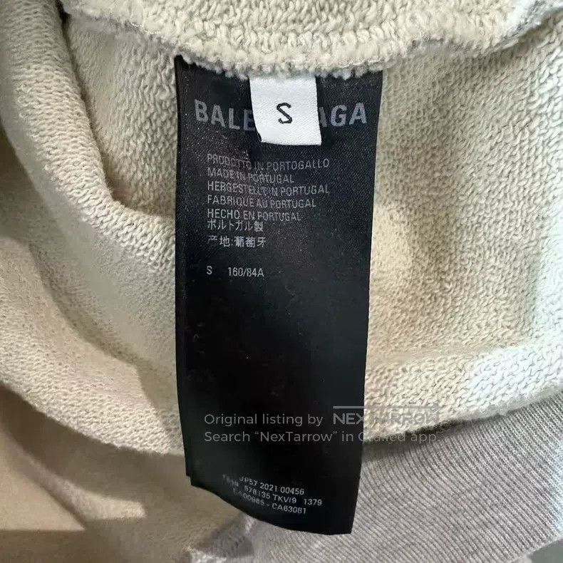Balenciaga Balenciaga Grey Embroidered Wave Coke Hoodie Size US S / EU 44-46 / 1 - 4 Thumbnail