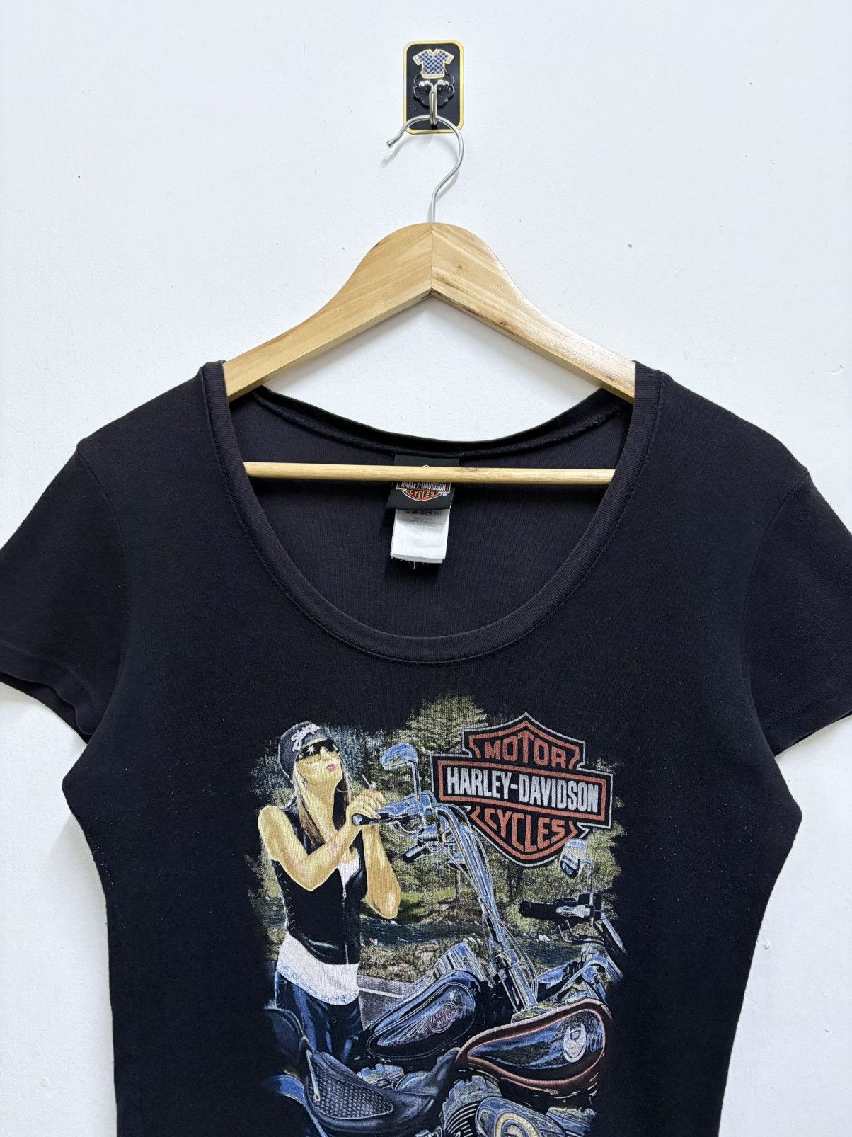 Harley Davidson 2000’s Harley Davidson Singapore - Scott Jacobs T-Shirt Size M / US 6-8 / IT 42-44 - 3 Thumbnail