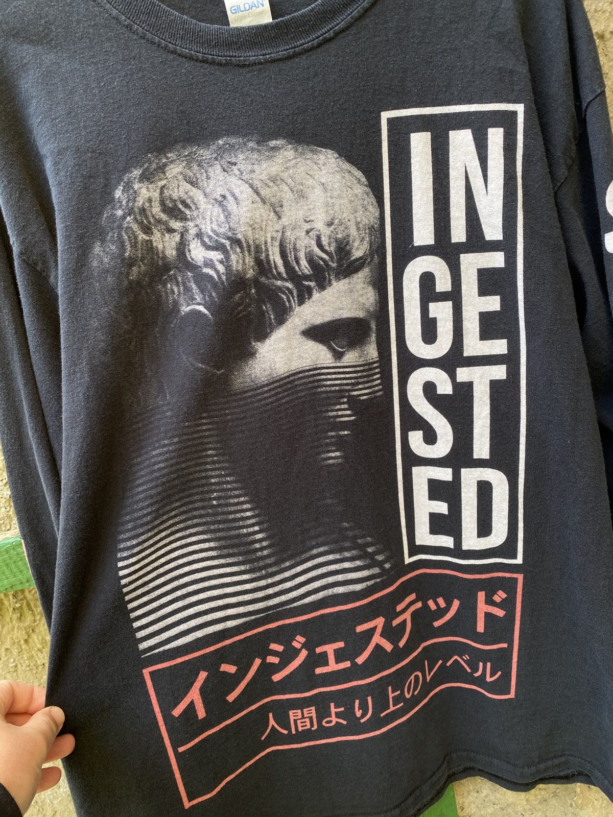Band Tees Ingested Slam Long Sleeve Shirt Y2K Sum 41 Immortal Size US L / EU 52-54 / 3 - 2 Thumbnail