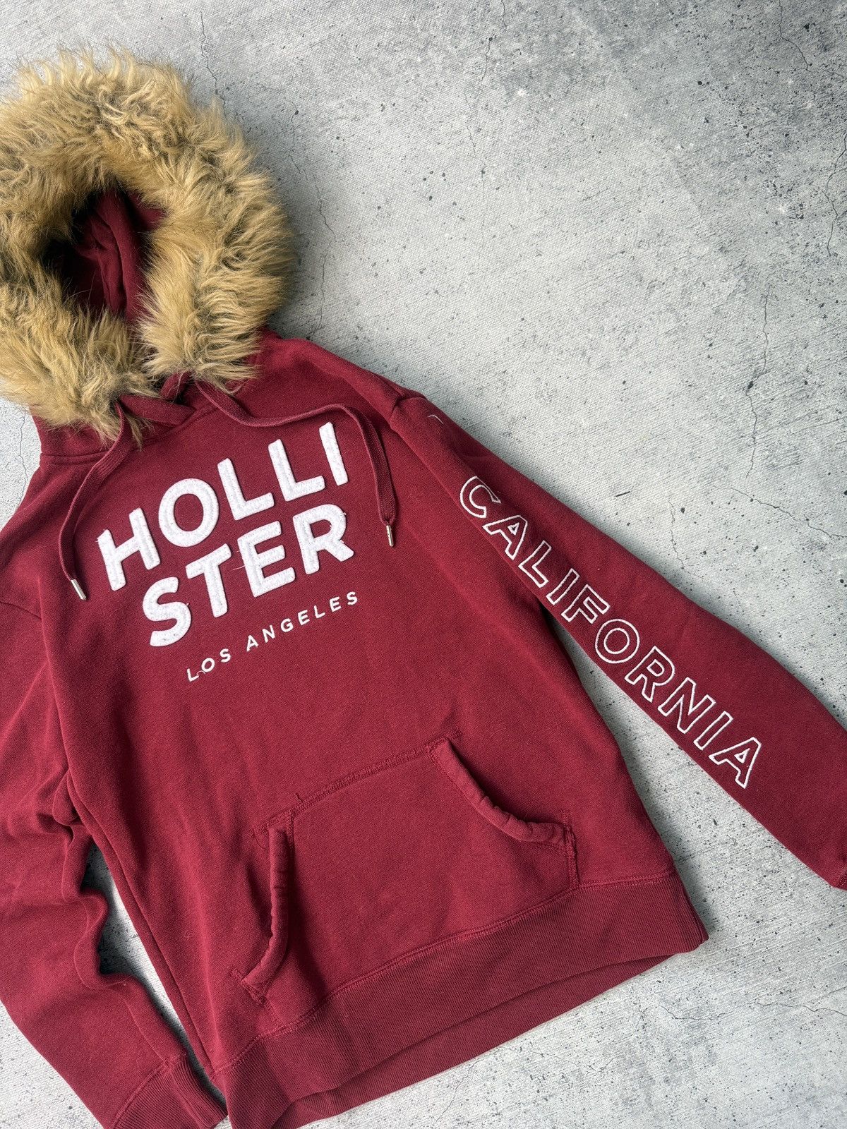 Hollister Hollister fur hoodie ifsixwasnine style Size US XXS / EU 40 - 3 Thumbnail