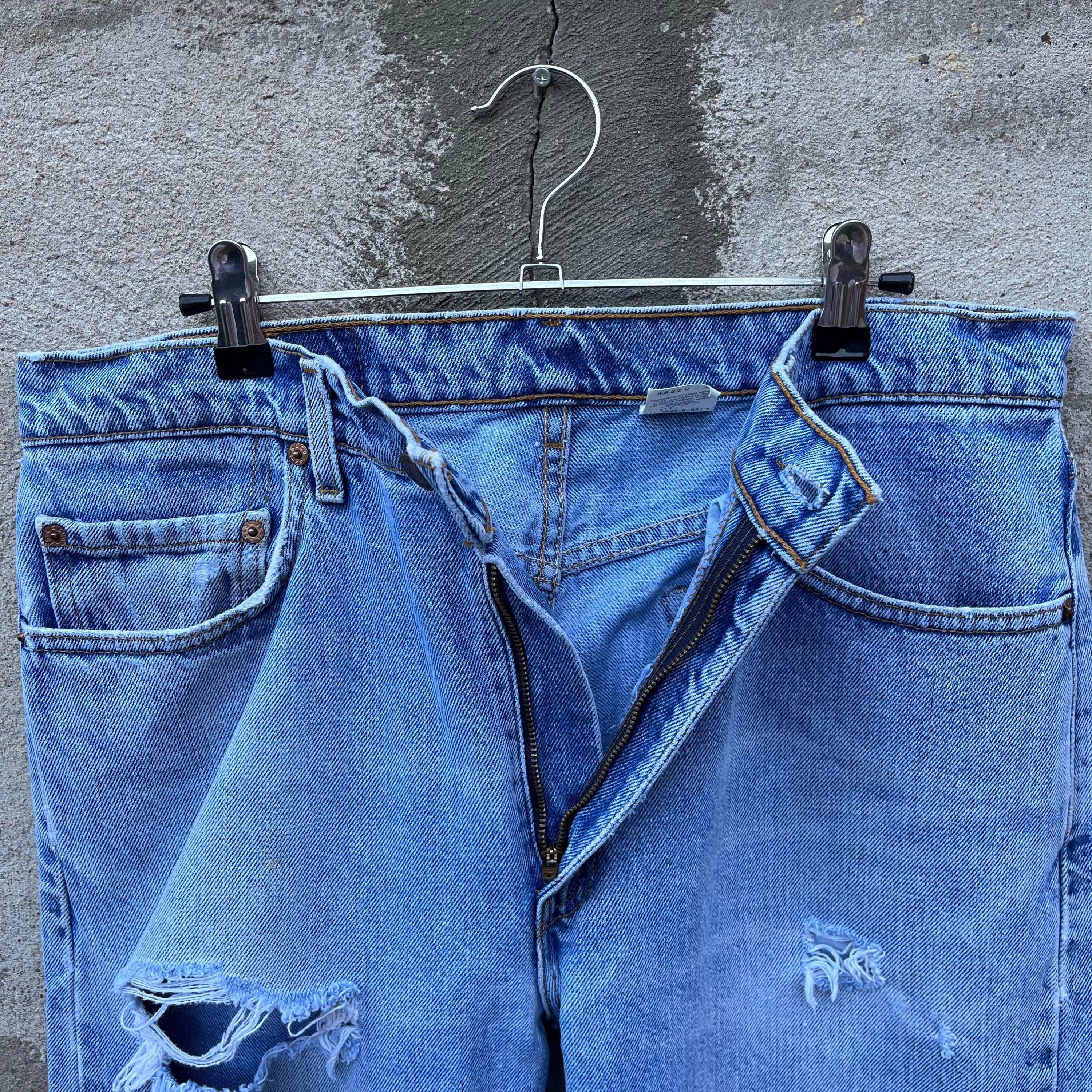 Levi's × Vintage 90's Levis 505 Denim Jeans Size US 34 / EU 50 - 3 Thumbnail