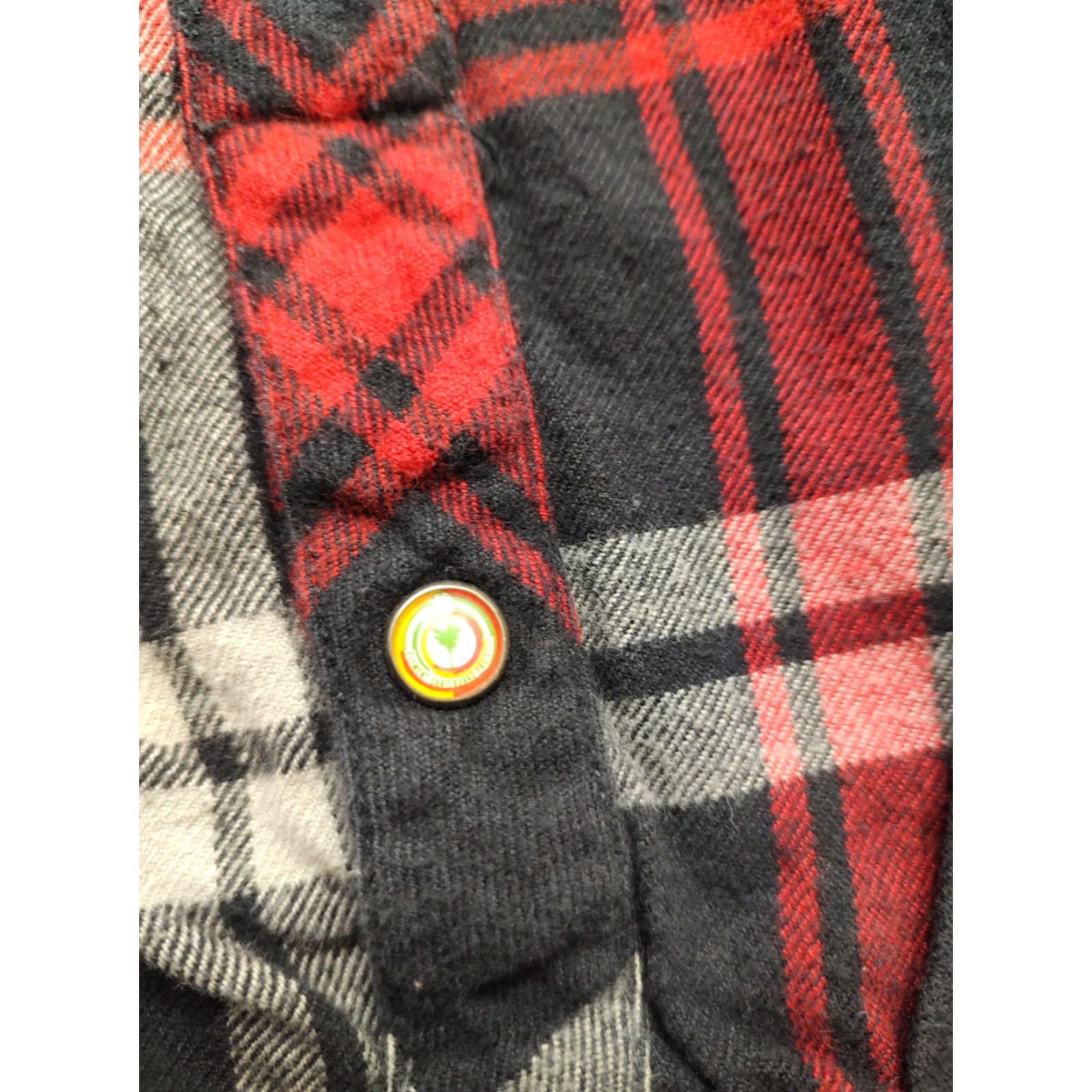 Element Vtg Element Flannel Shirt Men L Red Black Plaid Long Sleeve Button-Up Casual Workwear Size US L / EU 52-54 / 3 - 4 Thumbnail