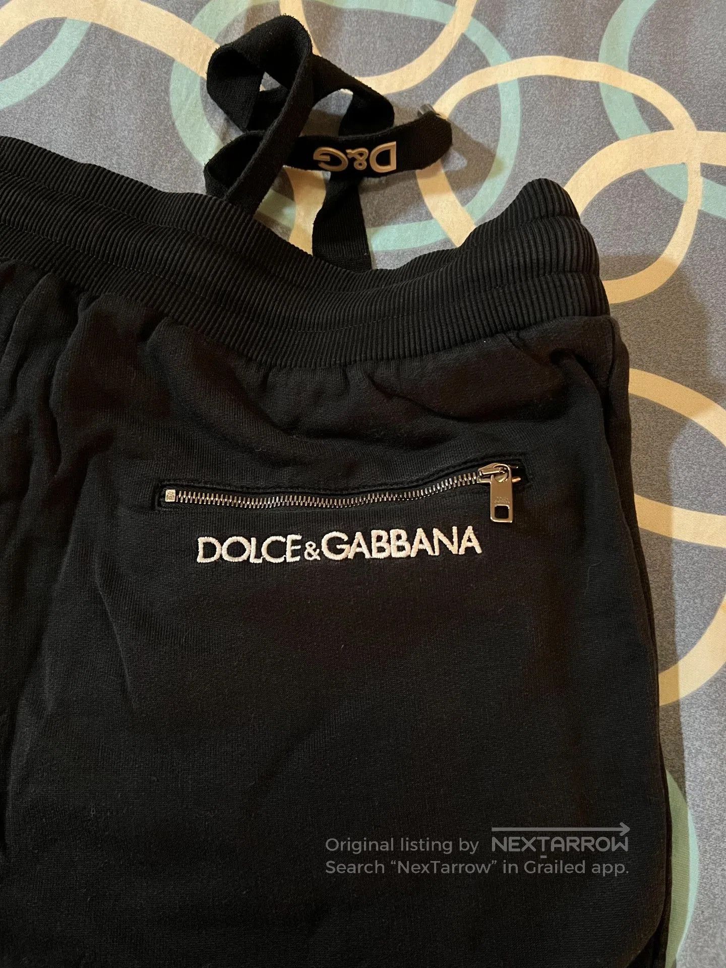 Dolce & Gabbana Dolce&Gabbana Slogan Embroidery Casual Pants. Size US 36 / EU 52 - 3 Thumbnail