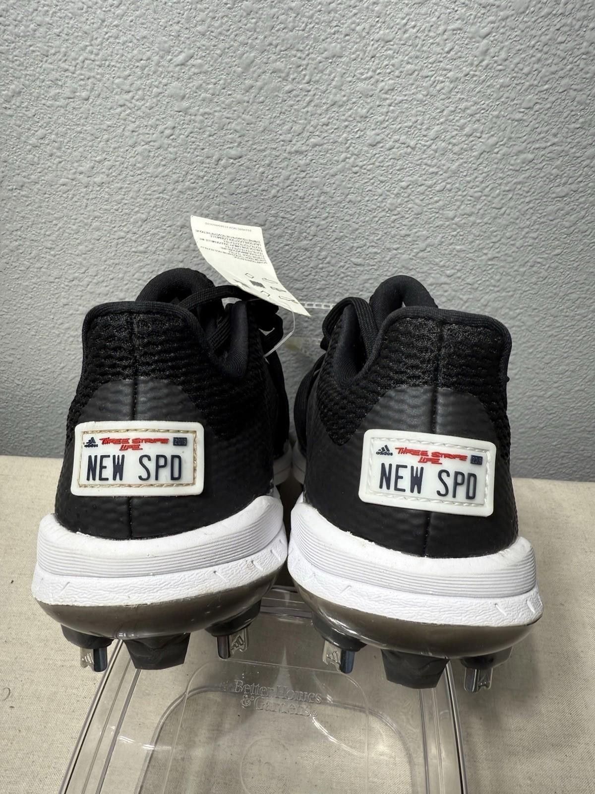 Adidas Adidas Afterburner 6 Speed Trap Black Baseball Men's 8 Size ONE SIZE - 4 Thumbnail