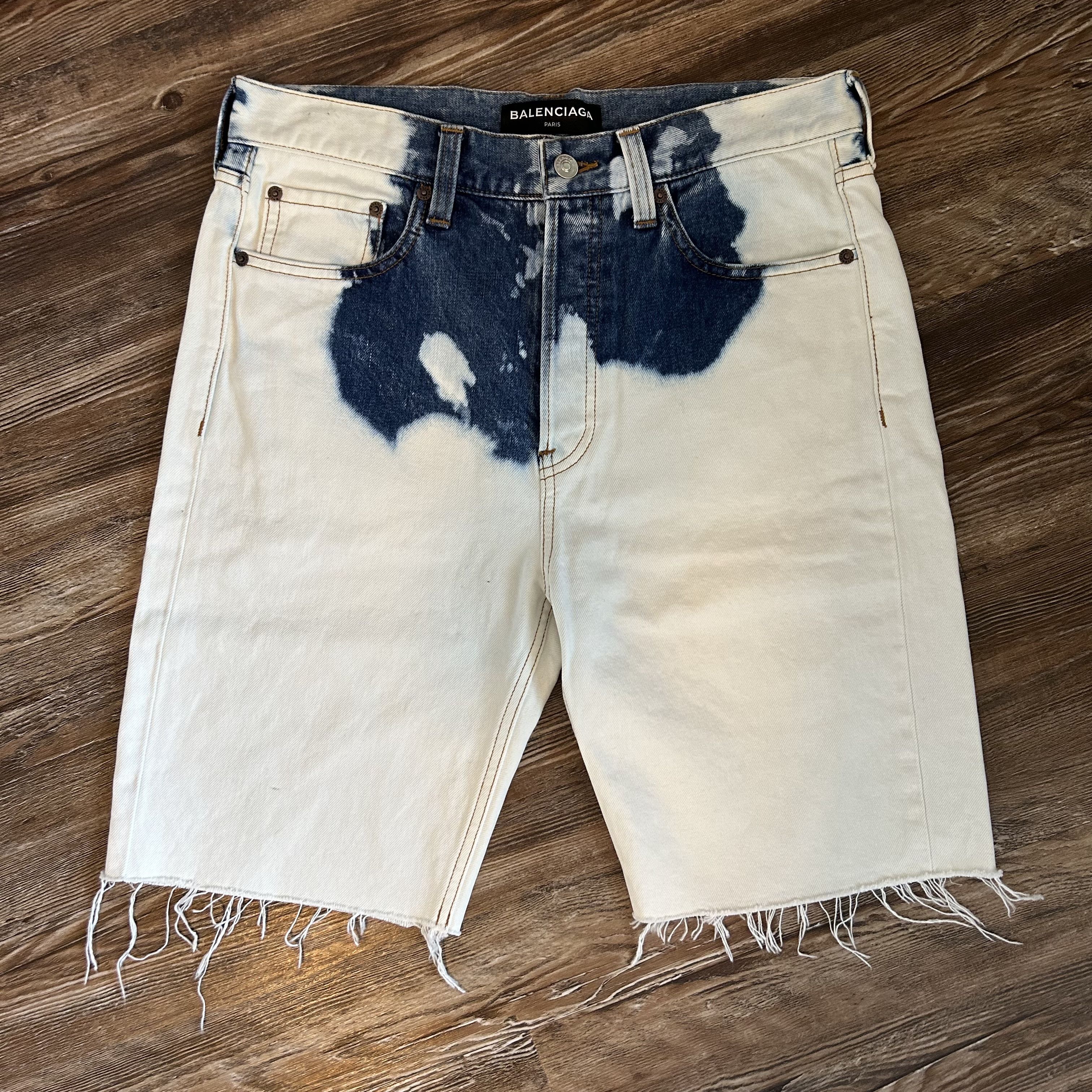 Balenciaga Bleached Denim | Grailed